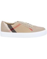 Burberry - Sneakers Calfskin, Cotton - Lyst