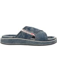 DIESEL - Sandals Textile Fibers - Lyst