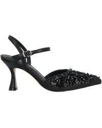 Luciano Barachini - Pumps Leather, Textile Fibers - Lyst