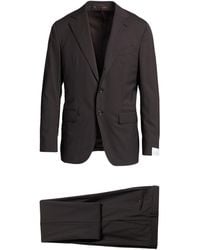 Caruso - Dark Suit Wool - Lyst