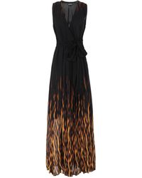 Just Cavalli Vestido largo - Negro