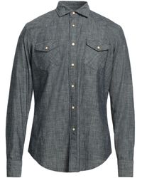 Eleventy - Camicia Jeans - Lyst