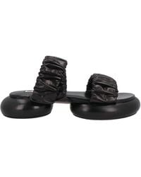 Jil Sander - Sandals Leather - Lyst