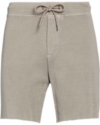 James Perse - Khaki Shorts & Bermuda Shorts Cotton - Lyst