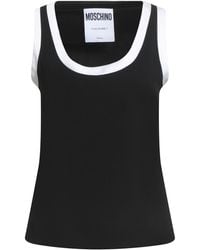 Moschino - Couture Top Acetate, Viscose - Lyst