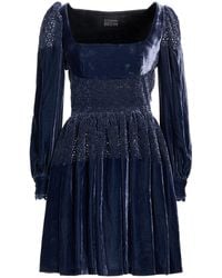 Giovanni bedin - Mini Dress Viscose, Silk, Polyester - Lyst