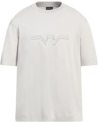 Emporio Armani - T-Shirt Cotton - Lyst
