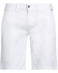 7 For All Mankind - Shorts & Bermuda Shorts Cotton, Elastane - Lyst