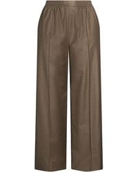 Yves Salomon - Military Pants Virgin Wool, Silk - Lyst