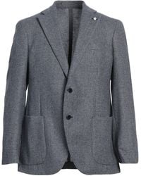 Luigi Bianchi - Midnight Blazer Wool, Alpaca Wool, Polyester - Lyst