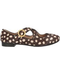 Maliparmi - Chocolate Ballet Flats Leather - Lyst