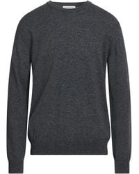 Ballantyne - Charcoal Sweater Polyamide, Viscose, Wool, Cashmere - Lyst