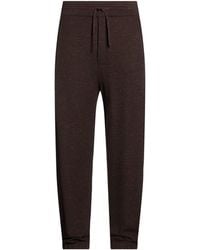 Loro Piana - Dark Pants Virgin Wool, Silk, Linen, Polyamide, Elastane - Lyst