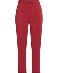 Patrizia Pepe - Brick Pants Polyester, Elastane - Lyst