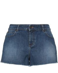 Femme Vêtements Shorts Mini shorts Short en jean Jean RED Valentino en coloris Noir 