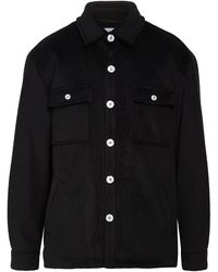 FAMILY FIRST - Jacket Polyester, Viscose - Lyst