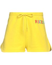 Moschino - Ladies Logo-Print Track Shorts, Brand Size 38 (Us - Lyst