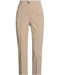 ALESSIA SANTI - Sand Pants Polyester, Viscose, Elastane - Lyst