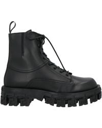 Versace - Ankle Boots Leather - Lyst