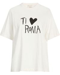 Alysi - T-Shirt Cotton - Lyst