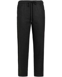 Antonelli - Charcoal Pants Virgin Wool, Viscose, Polyester, Elastane - Lyst