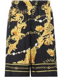Versace Jeans Couture - Shorts & Bermuda Shorts Viscose - Lyst