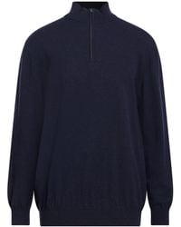 Cashmere Company - Midnight Turtleneck Wool - Lyst