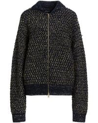 Fabiana Filippi - Cardigan Virgin Wool, Polyamide, Silk, Mohair Wool, Metallic Fiber - Lyst