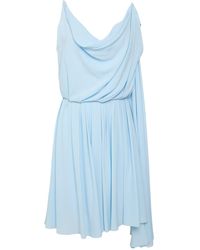Lanvin - Mini Dress Acetate, Silk - Lyst