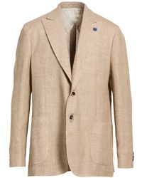 Lardini - Blazer Linen, Wool - Lyst