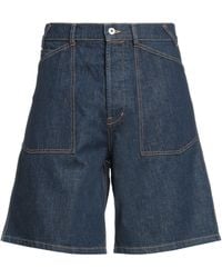 KENZO - Denim Shorts - Lyst