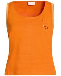 Liu Jo - Top Cotton, Elastane - Lyst