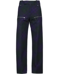 Burberry - Straight Trousers - Lyst