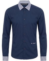 Frankie Morello - Shirt Cotton, Elastane - Lyst