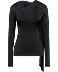 Victoria Beckham - Top Polyester, Virgin Wool, Elastane - Lyst