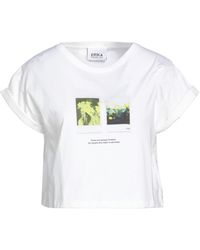 Pullover Laines Erika Cavallini Semi Couture en coloris Neutre Femme Vêtements Tops T-shirts 