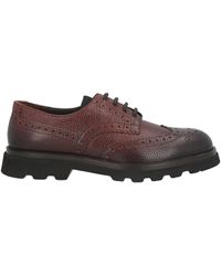 Doucal's - Lace-Up Shoes Leather, Textile Fibers - Lyst