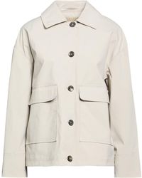 Herno - Taupe Jacket Polyester, Polyurethane - Lyst