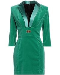Elisabetta Franchi - Mini Dress Cotton, Elastane - Lyst