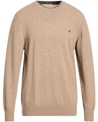 Brooksfield - Sand Sweater Virgin Wool - Lyst