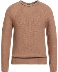 Retois - Camel Sweater Acrylic, Merino Wool, Alpaca Wool - Lyst