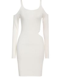 Kontatto - Mini Dress Viscose, Polyester - Lyst