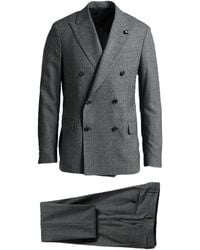 Lardini - Suit Wool, Elastane - Lyst