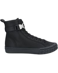 Prada - Sneakers Leather, Textile Fibers - Lyst