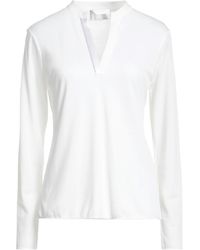 Purotatto - Ivory T-Shirt Modal, Cashmere - Lyst