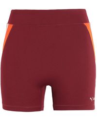 PUMA x LEMLEM - Lemlem Bike Short Shorts & Bermuda Shorts Polyester, Elastane - Lyst
