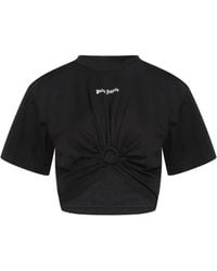 Palm Angels - T-Shirt Cotton, Polyester - Lyst