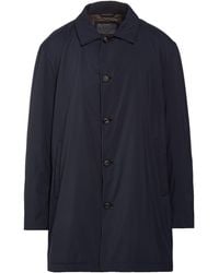 Corneliani - Midnight Overcoat & Trench Coat Polyester - Lyst