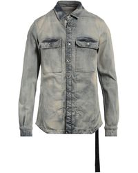 Rick Owens - Camicia Jeans - Lyst
