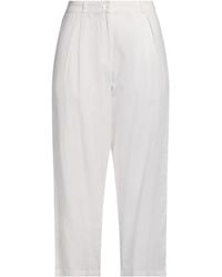 ALESSIA SANTI - Pants Linen, Cotton - Lyst